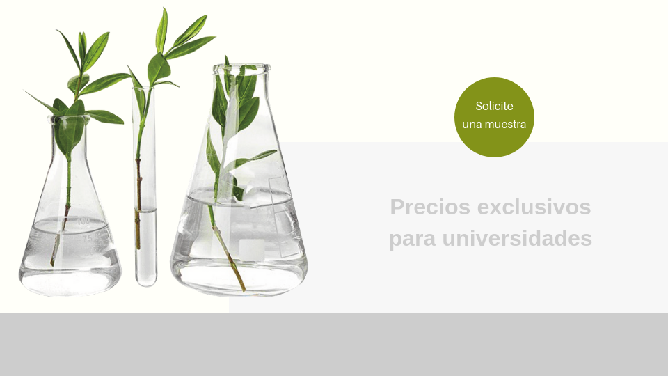 Material de vidrio para laboratorio, especial universidades