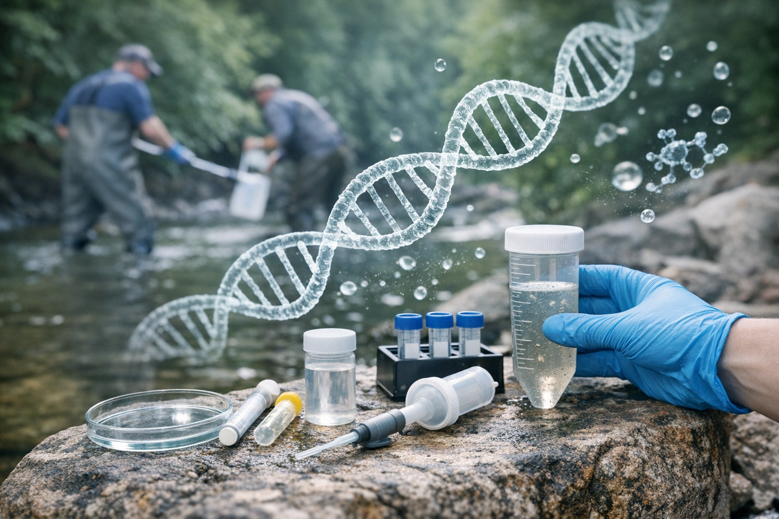 ADN ambiental (eDNA): Qué es, cómo funciona y por qué es clave para la monitorización de biodiversidad